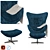 Modern Egg Chair: Stylish and Comfy 3D model small image 5