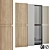 Modern Wardrobe Doors Collection 3D model small image 4