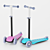 Sweet Baby Triplex: Adjustable Handle Mini Scooter 3D model small image 6