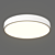 Cumbuco 5508: 50W LED Ceiling Light 3D model small image 1