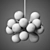 BONOKAN Chandelier: Elegant Lighting for Your Space 3D model small image 2