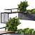 Botanical Bench: Urban Oasis 3D model small image 3