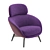 Elegant Minotti Armchair: Russell Bergere 3D model small image 1