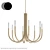 Rousseau Medium Chandelier - Luxurious Lighting Masterpiece 3D model small image 1