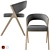 Sleek Comfort: Sussan Chair by Danelon Meroni 3D model small image 3