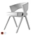 Sleek Comfort: Sussan Chair by Danelon Meroni 3D model small image 4