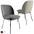 Sleek and Comfortable Oslo Side Chair 3D model small image 1