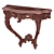 Elegant Tosconova Gaiole Console 3D model small image 5