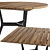 Tribu Teak Branch Bistro Table 3D model small image 2