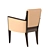 Dupre-Lafon Inspired Dining Chairs: Pollaro YF114 3D model small image 3