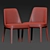 Elegant Poliform Sophie Dining Chair 3D model small image 3