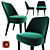 La Cividina Velor | Stylish and Comfortable Chair 3D model small image 1