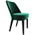 La Cividina Velor | Stylish and Comfortable Chair 3D model small image 2