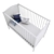 Title: IKEA Smogyora Baby Crib 3D model small image 2