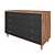 Modern 3-Drawer Chest - 77IP-DR008 3D model small image 2