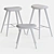 Mater Stools: Elegant Mid-Century Design 3D model small image 4