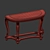 

Elegant Chancery Console Table 3D model small image 2