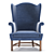 18th Century English Wing Chair: Timeless Elegance 3D model small image 3