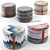 Missoni Home Chic Poufs 3D model small image 1