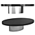 Elegant Minimalist Raymond Table 3D model small image 1