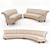 Elegance Personified: Jumelle Sofa 3D model small image 1