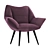 Elegant Modern Armchair - Max/Obj 3D model small image 1