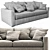 Modern Linteloo Fabio Sofa 3D model small image 3