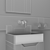 Frieze Two: Stylish Bathroom Cabinet 3D model small image 9