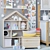 Scandi Nursery Décor Set | Minimalist Baby Room Accessories 3D model small image 3