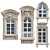Modern Classic Windows Collection 3D model small image 1