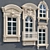 Modern Classic Windows Collection 3D model small image 2