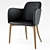 Miranda Cantilever Chair: Comfortable, Inviting Design 3D model small image 1