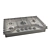 KitchenAid Gas Cooktop: Sleek Stainless Steel Design 3D model small image 3