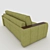 Elegant Boston Sofa 3D model small image 3