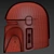 Mandalore Helmet Replica 3D model small image 3