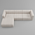 Modish Italian Influence: Langhasm Sofa 3D model small image 5