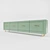 Modern Classic Dresser: Shale Green 3D model small image 2