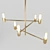 Modern Brass Pendant Light - Level 40.1212 3D model small image 1