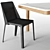 Modern Flexform Gustav Table & Isabelle Chair Set 3D model small image 6