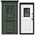 Title: Thermowood Entry Doors: European Design & Technology 3D model small image 1