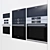 Bosch Series 8: Versatile Kitchen Appliances 3D model small image 1