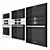 Bosch Series 8: Versatile Kitchen Appliances 3D model small image 6