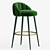 Olympia Bar Stool: Handmade Elegance in Porto 3D model small image 3