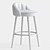 Olympia Bar Stool: Handmade Elegance in Porto 3D model small image 4