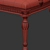 Elegant Promenade Chair 3D model small image 4