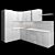 Stylish Ikea Kitchen Set 3D model small image 2