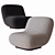 BoConcept Chelsea Chair: Modern Elegance 3D model small image 2