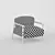 Cozy Lounge Armchair 3D model small image 5