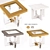 Eichholtz 4-Piece Square Side Table Set 3D model small image 3