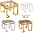 Eichholtz 4-Piece Square Side Table Set 3D model small image 4